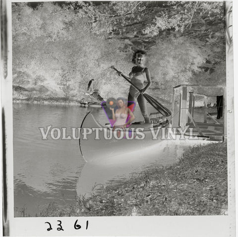 Mamie Van Doren Swimsuit Canoe - College Confidential negative photo