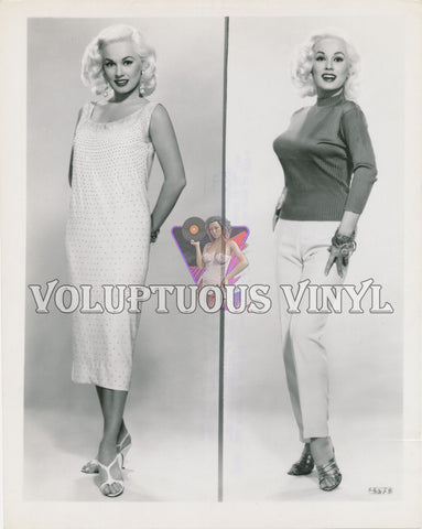 Mamie Van Doren - Sad Sack Vs Form Fit Promotional Photo For The Beat Generation