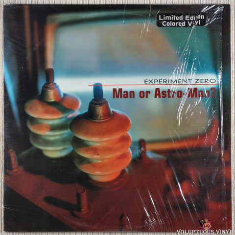 Man Or Astro-Man? ‎– Experiment Zero vinyl record front cover