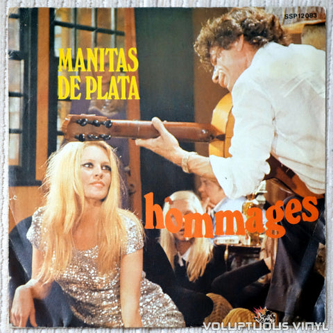 Manitas De Plata ‎– Hommages vinyl record front cover