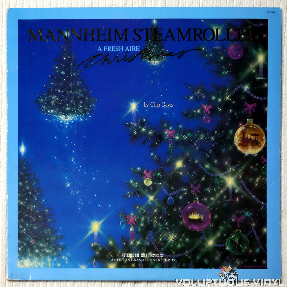 Mannheim Steamroller ‎– A Fresh Aire Christmas vinyl record front cover