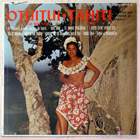 Manuia & Maeva ‎– Otuitui • Tahiti vinyl record front cover