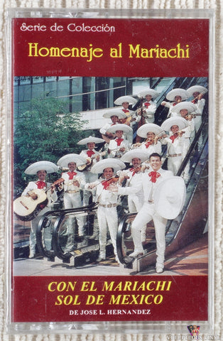 Mariachi Sol De México – Homenaje Al Mariachi cassette tape front cover
