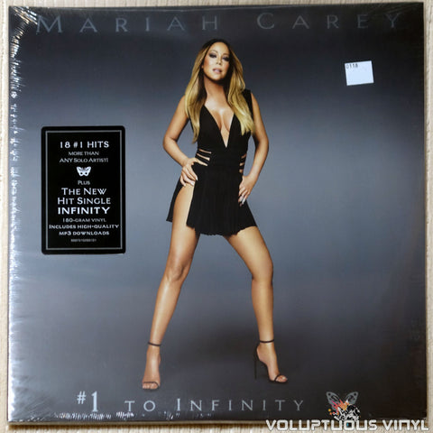 Mariah Carey ‎– #1 To Infinity vinyl record front cover