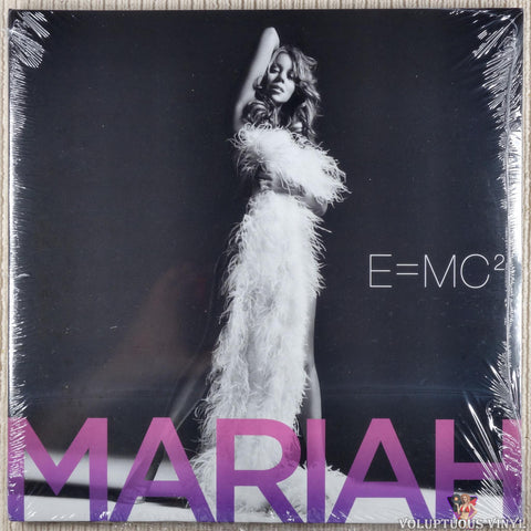 Mariah Carey ‎– E=MC² vinyl record front cover