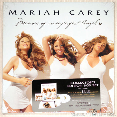 Mariah Carey – Memoirs Of An Imperfect Angel (Collector's Edition) (2009) 2xLP, CD, Box Set, White Vinyl, SEALED