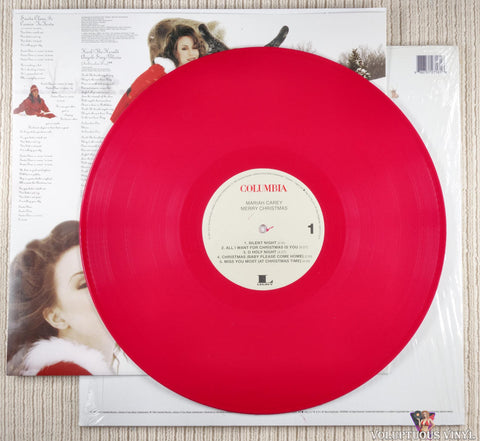 Mariah Carey ‎– Merry Christmas vinyl record