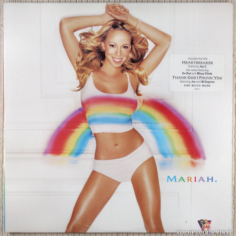 Mariah Carey ‎– Rainbow vinyl record front cover