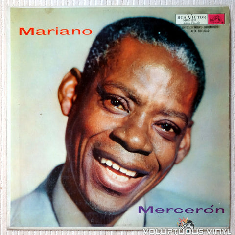 Mariano Mercerón ‎– Vol. I vinyl record front cover