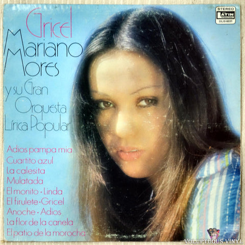 Mariano Mores ‎– Gricel vinyl record front cover