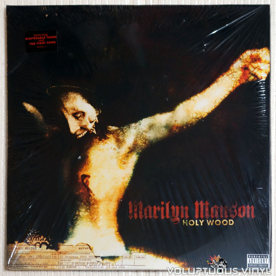 Marilyn Manson – Holy Wood (In The Shadow Of The Valley Of Death) (2000)  2xLP, SEALED