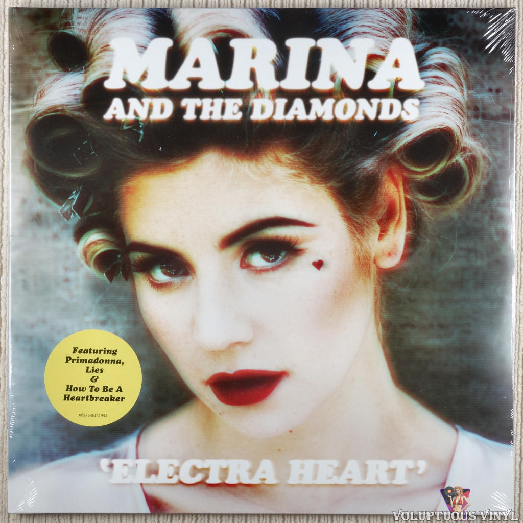 Marina And The Diamonds ‎– Electra Heart vinyl record front cover