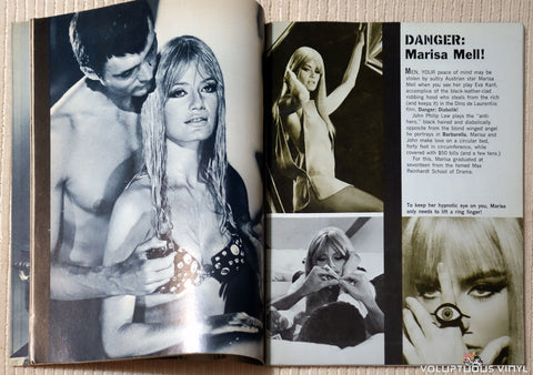Marisa Mell - Adam Magazine - Danger Diabolik