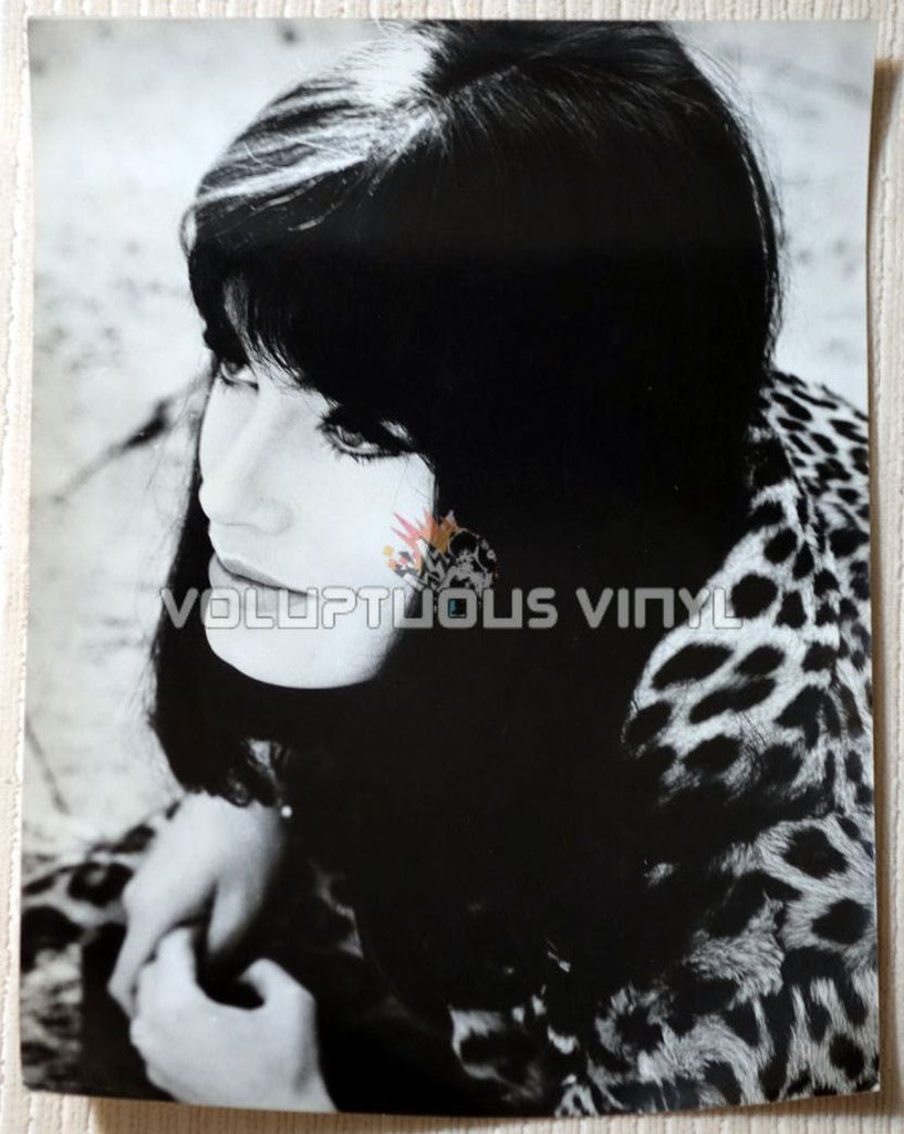 Marisa Mell Portrait Angelo Frontoni Fur Coat Photo