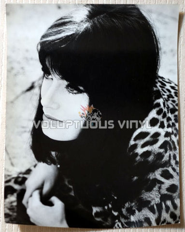 Marisa Mell Portrait Angelo Frontoni Fur Coat Photo