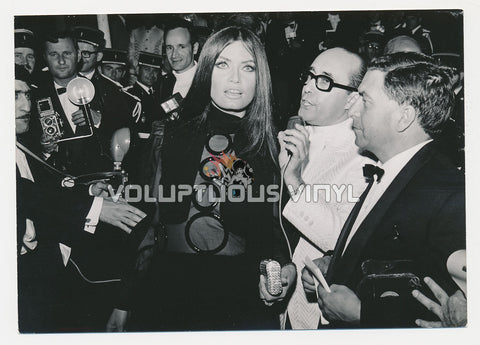 Original Photograph of Marisa Mell and Pier Luigi Torri at Cannes Film Festival 