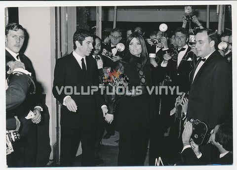 Original Photograph of Marisa Mell and Pier Luigi Torri at Cannes Film Festival 