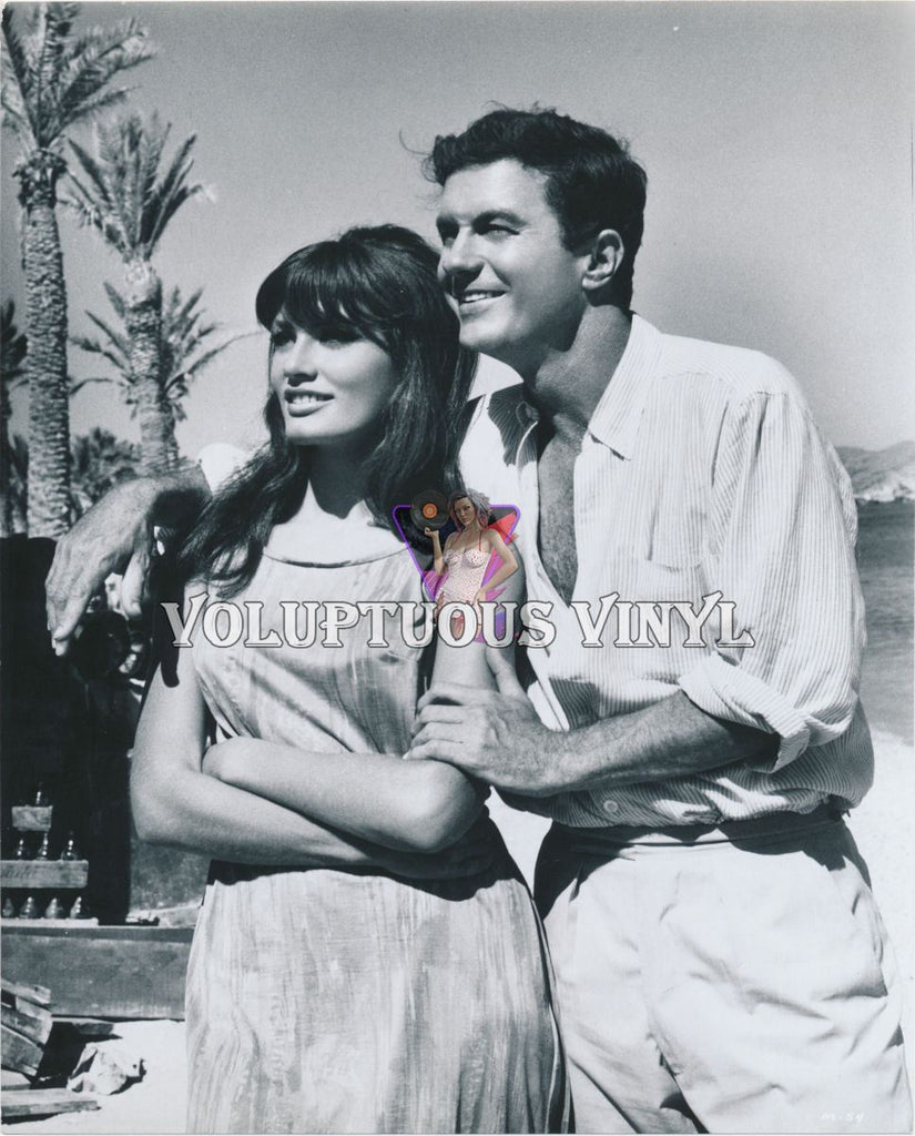 Marisa Mell & Cliff Robertson - Masquerade (1965) photograph