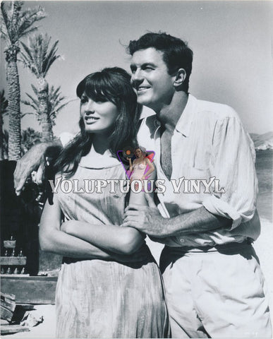 Marisa Mell & Cliff Robertson - Masquerade (1965) photograph