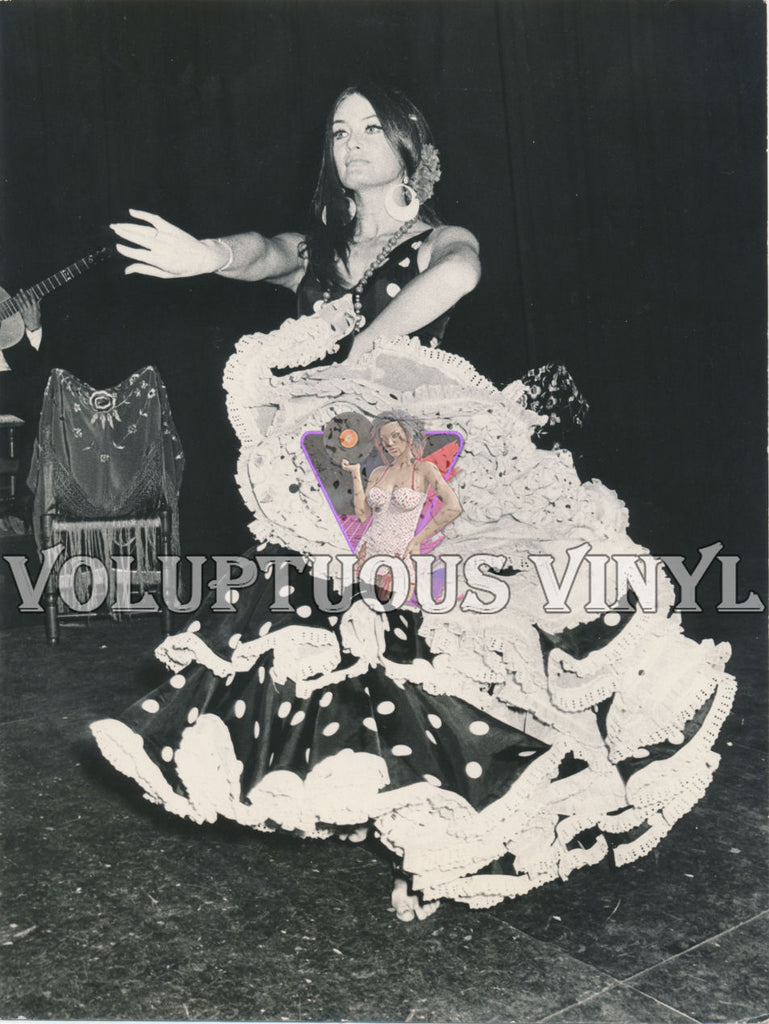 Marisa Mell In Flamenco Dress photograph
