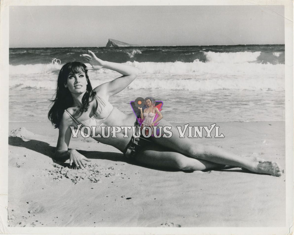 Marisa Mell - Masquerade (1965) Beach Bikini Pinup photograph