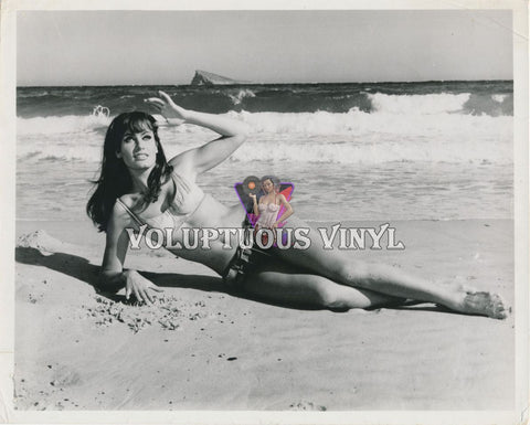 Marisa Mell - Masquerade (1965) Beach Bikini Pinup photograph