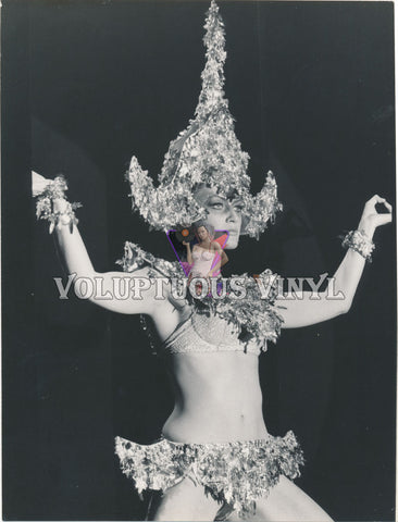 Marisa Mell Closeup Of Mata Hari Striptease Outfit In Anyone Can Play 1967 photograph