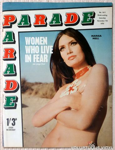 Marisa Mell - Parade Magazine - Front Cover