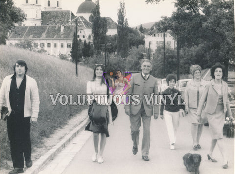 Marisa Mell & Mother Walking Tour Of Graz, Austria photograph