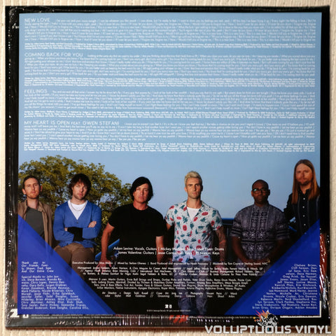 Maroon 5 ‎– V - Vinyl Record - Inner Sleeve