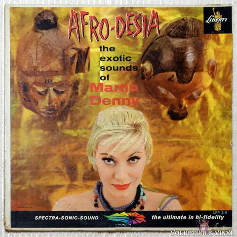Martin Denny ‎– Afro-Desia vinyl record front cover