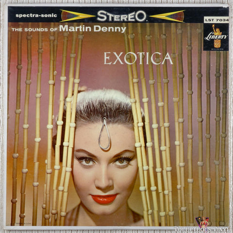 Martin Denny ‎– Exotica vinyl record front cover