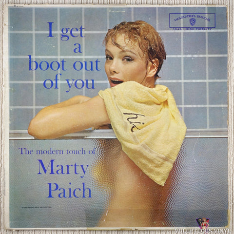 Marty Paich – I Get A Boot Out Of You vinyl record front cover