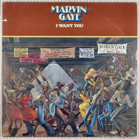 Marvin Gaye – I Want You vinyl record front cover