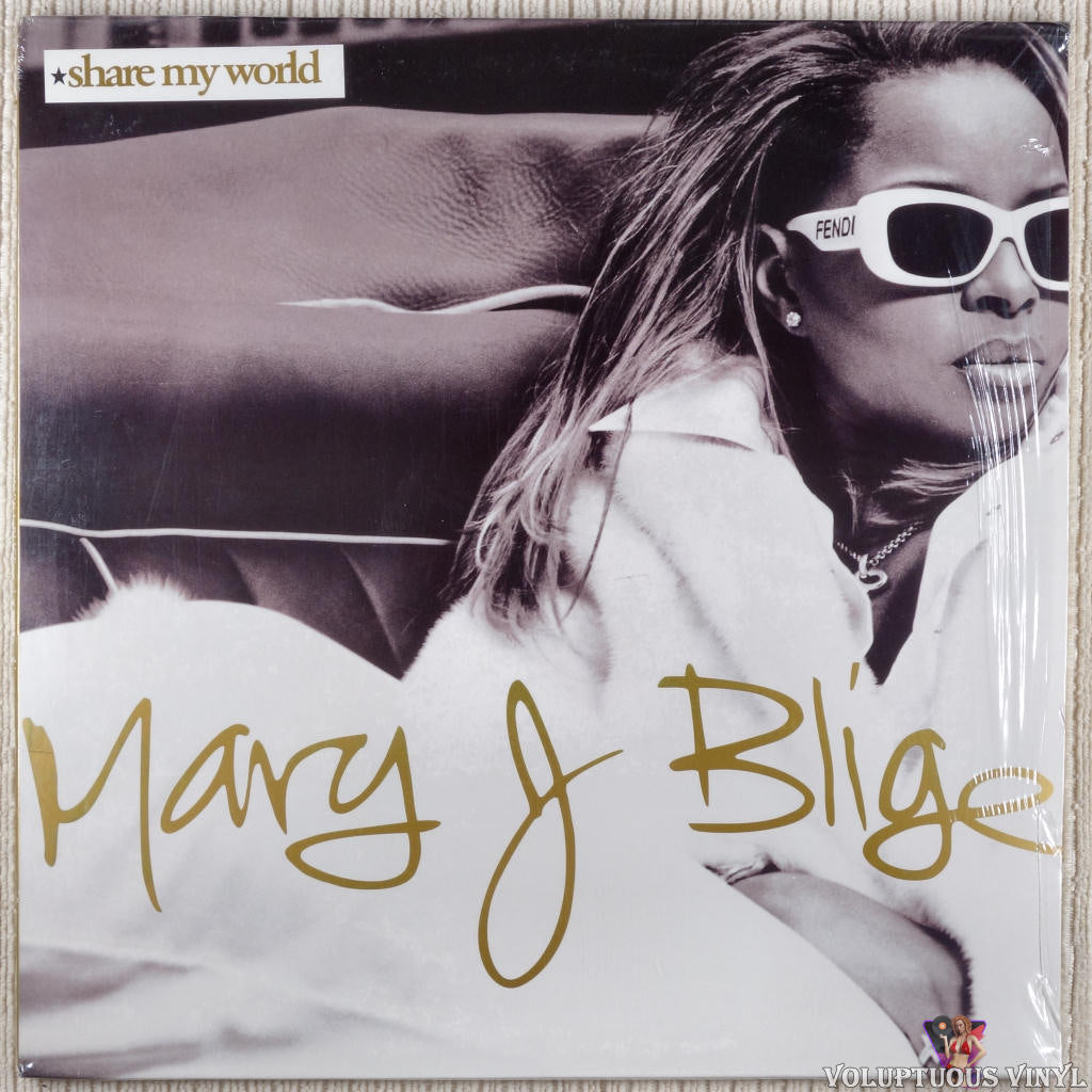 Mary J. Blige ‎– Share My World (1997) 2 × Vinyl, LP, Album