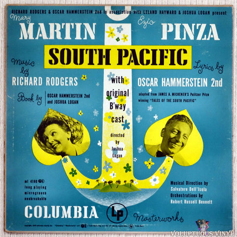 Mary Martin, Ezio Pinza, Richard Rodgers / Oscar Hammerstein 2nd – South Pacific With Original Broadway Cast (1954)