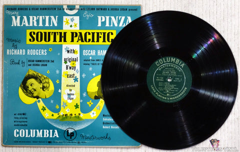 Mary Martin, Ezio Pinza, Richard Rodgers / Oscar Hammerstein 2nd ‎– South Pacific With Original Broadway Cast vinyl record