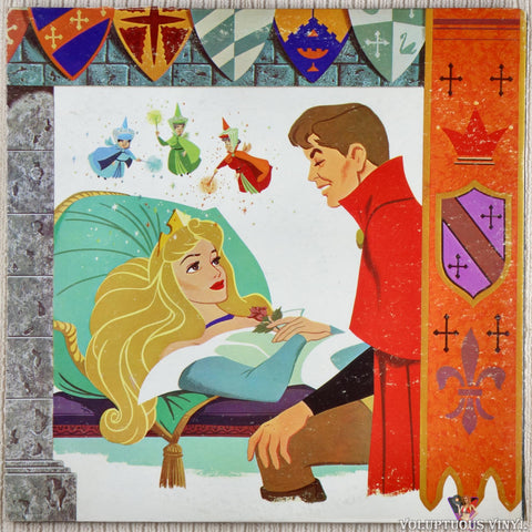 Mary Martin ‎– Walt Disney's Story Of Sleeping Beauty vinyl record back  cover