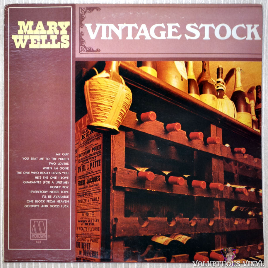 Mary Wells ‎– Vintage Stock vinyl record front cover