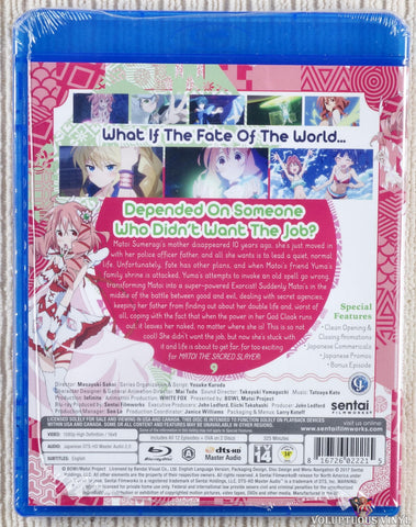 Matoi The Sacred Slayer: Complete Collection Blu-ray back cover