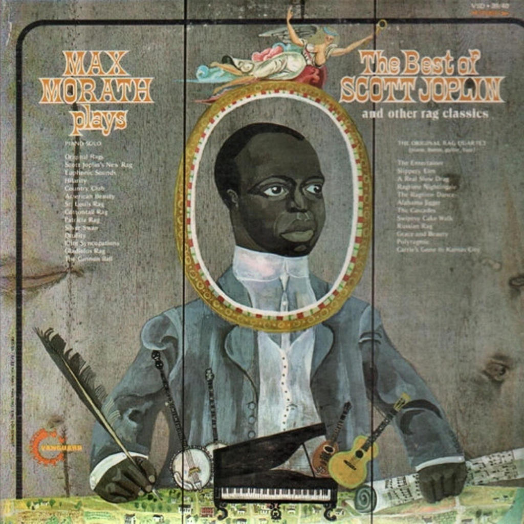 Max Morath – Max Morath Plays The Best Of Scott Joplin And Other Rag Classics vinyl record front cover