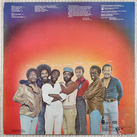 Maze – Maze Featuring Frankie Beverly vinyl record back cover
