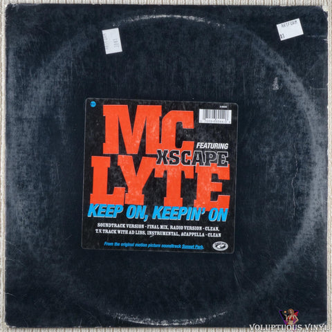 MC Lyte – Keep On, Keepin' On vinyl record front cover