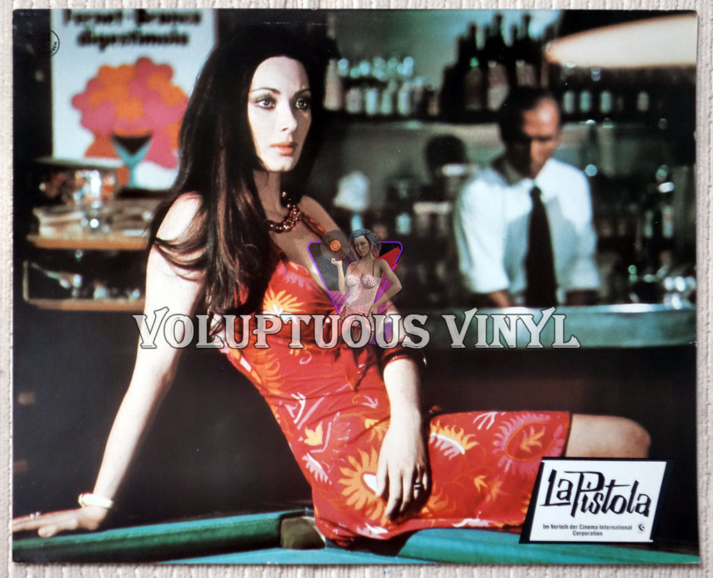 Mean Frank And Crazy Tony (1973) - German Lobby Card - Busty Edwige Fenech