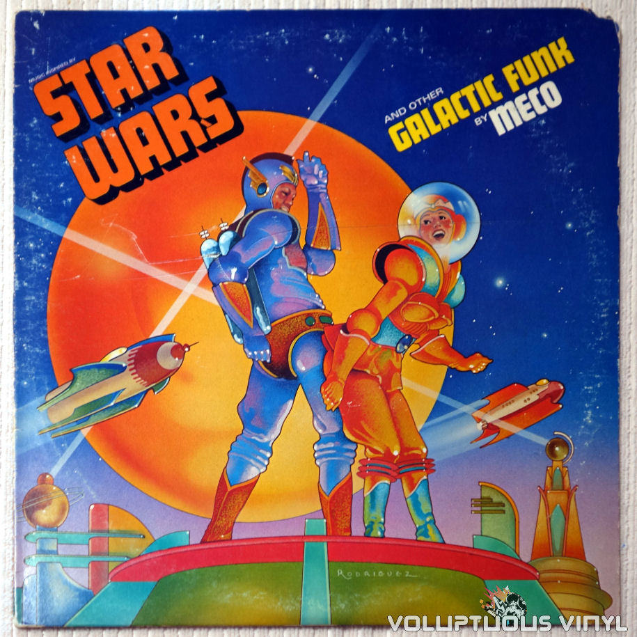 Meco ‎– Music Inspired By Star Wars And Other Galactic Funk vinyl record front cover