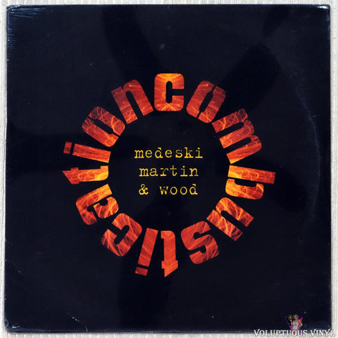 Medeski Martin & Wood ‎– Combustication vinyl record front cover