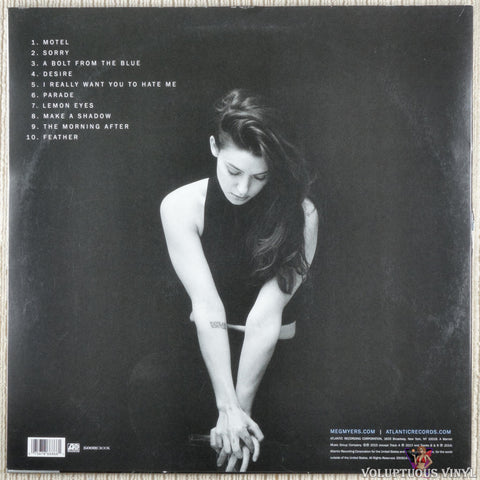 Meg Myers ‎– Sorry vinyl record back cover 