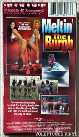 Meltin' The Burgh VHS tape back cover