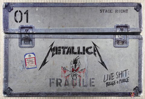 Metallica – Live Shit: Binge & Purge CD & VHS box set front