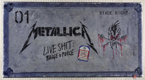 Metallica – Live Shit: Binge & Purge CD & VHS box set top